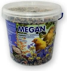 Kanaarilinnu toit Megan, 1 l hind ja info | Linnutoidud | kaup24.ee