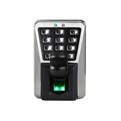 ZKTECO Biomeetriline uksejuhtija (kontroller) koos sõrmejälje skanneriga ja klahvistikuga hind ja info | Valvesüsteemi tarvikud | kaup24.ee