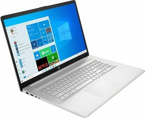 HP 17-CP0025CL Notebook 43.9 cm &#40;17.3&#34;&#41; HD&#43; AMD Ryzen 5 12 GB DDR4-SDRAM 1256 GB HDD&#43;SSD Wi-Fi 6 &#40;802.11ax&#41; Windows 10 Home Silver New Repack/ Repacked hind ja info | Sülearvutid | kaup24.ee
