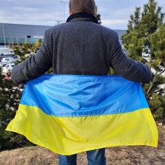 Ukraina lipp 110 x 65 cm hind ja info | Lipud ja tarvikud | kaup24.ee