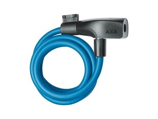 Jalgrattalukk AXA Resolute 8-120, 8x1200 mm, sinine hind ja info | Rattalukud | kaup24.ee