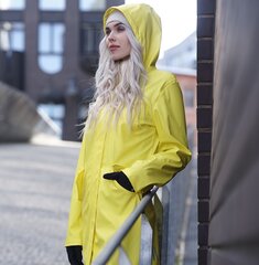Huppa naiste vihmamantel ESTER, kollane hind ja info | Naiste joped | kaup24.ee