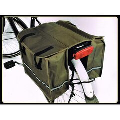 Jalgratta pagasiruumi kott Dunlop, 26 l, roheline hind ja info | Seljakotid jalgratturitele | kaup24.ee