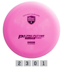 Discgolfi ketas Putter D-LINE P2 FLEX 2 Pink hind ja info | Discgolf | kaup24.ee