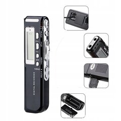 SK10 digitaalne diktofon koos MP3-mängija ja integreeritud 8GB mäluga hind ja info | Diktofonid | kaup24.ee