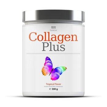 Dion Sportlab Collagen Plus - Troopiline 300 g hind ja info | Vitamiinid, toidulisandid, ilu preparaadid | kaup24.ee