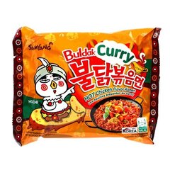 Korea vürtsikad nuudlid Sam Yang Ramen Hot Chicken Curry, 140 g hind ja info | Makaronid | kaup24.ee
