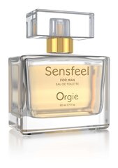 Tualettvesi feromoonidega Orgie Sensfeel For Man Pheromone Perfum, 50 ml hind ja info | Feromoonid | kaup24.ee