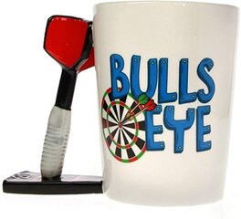 Bullseye noolemängu käepideme keraamiline tass hind ja info | Originaalsed tassid | kaup24.ee