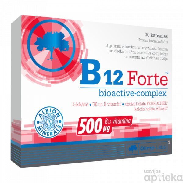 disk Therapy Kilauea Mountain OLIMP LABS B12 FORTE BIOACTIVE-COMPLEX капсулы, 30 шт. цена | kaup24.ee