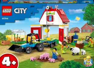 60346 LEGO® City Farm Talli- ja taluloomad hind ja info | Kokkupandavad mänguasjad | kaup24.ee
