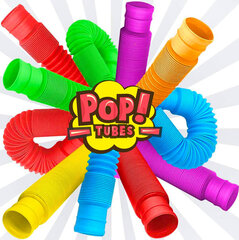 Mänguasi Pop it tüüpi toru, 5 tk hind ja info | Lauamängud ja mõistatused | kaup24.ee