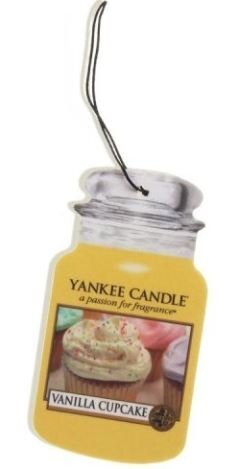 Auto õhuvärskendaja Yankee Candle Car Jar Vanilla Cupcake