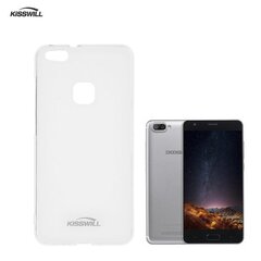 Kisswill Frosted Ultra Thin 0.6mm Back Case Doogee X20 Transparent (EU Blister) hind ja info | Telefoni kaaned, ümbrised | kaup24.ee