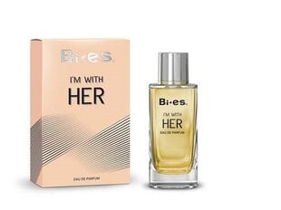 Tualettvesi BI-ES I'm With Her EDT naistele 100 ml hind ja info | Naiste parfüümid | kaup24.ee