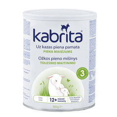 Kitsepiimal põhinev väikelaste piimapulber Kabrita Gold 3, 12-36 kuud, 800 g hind ja info | Piimasegu | kaup24.ee