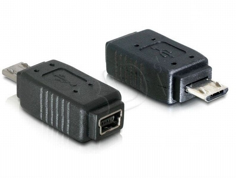 ADAPTER USB MINI(F)->USB MIKRO(M) hind ja info | Smart TV tarvikud | kaup24.ee