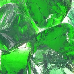 Gabiooni kivid, klaasist, roheline 60-120 mm, 25 kg hind ja info | Multš, dekoratiiv killustik | kaup24.ee