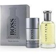 Hugo Boss Boss Bottled komplekt: tualettvesi Boss Bottled EDT meestele 100ml + deodorant 75ml hind ja info | Meeste parfüümid | kaup24.ee