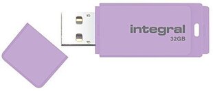 Mälupulk Integral Pastel 32 GB USB 2.0, lilla hind ja info | Mälupulgad | kaup24.ee