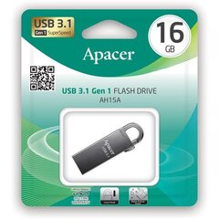Mälupulk Apacer AP16GAH15AA-1, 16GB hind ja info | Mälupulgad | kaup24.ee