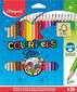 Värvilised pliiatsid ColorPeps, 24 värvi
