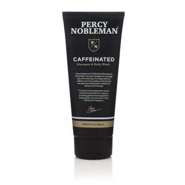 Meeste šampoon ja kehapesuvahend kofeiiniga Percy Nobleman's 200 ml