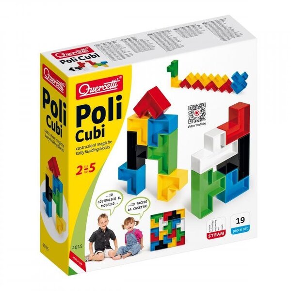 Konstruktor - klotsid Quercetti Poli Cubi hind ja info | Imikute mänguasjad | kaup24.ee