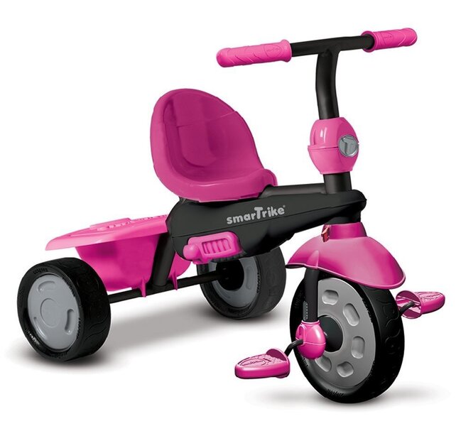 Kolmerattaline jalgratas Smart Trike, rooosa tagasiside