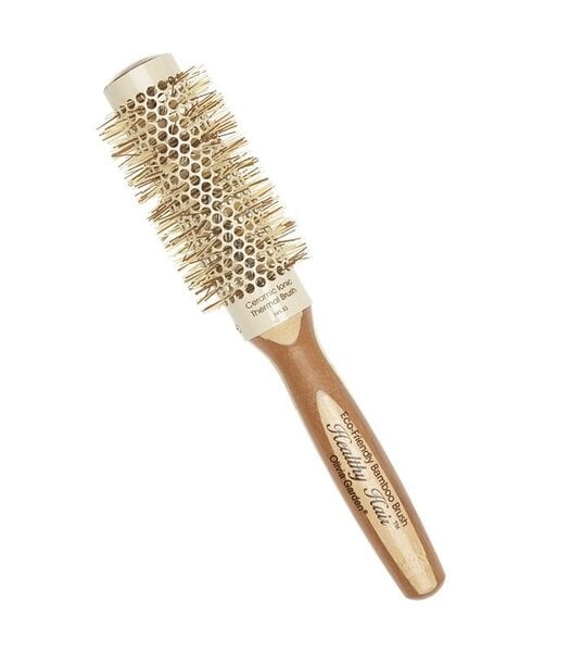 Föönihari Olivia Garden Bamboo Brush Healthy Hair HH-33mm hind ja info | Juukseharjad, kammid, juuksuri käärid | kaup24.ee