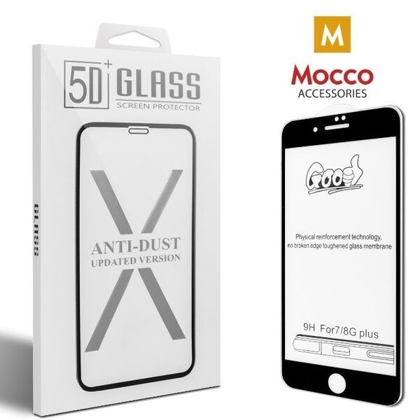 Kaitseklaas Mocco PRO+ Full Glue 5D, sobib Huawei Y9 (2018), must hind ja info | Ekraani kaitsekiled | kaup24.ee