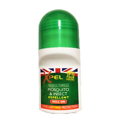 Sääse- ja putukatõrjevahend rullikuga Xpel Mosquito & Insect Repellent 75 ml hind ja info | Sääsetõrje- ja puugitõrjevahendid | kaup24.ee