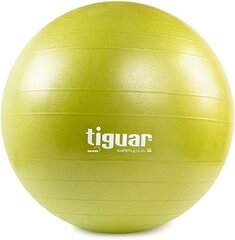 Võimlemispall Tiguar Anti-Burst, 55 cm, roheline hind ja info | Võimlemispallid | kaup24.ee