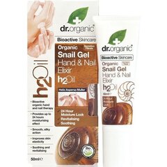 Toitev eliksiir kätele ja küüntele Dr. Organic Snail Gel 50 ml hind ja info | Kehakreemid, losjoonid | kaup24.ee