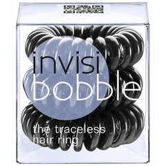 Juuksekummid Invisibobble 3 tk, must hind ja info | Juuste aksessuaarid | kaup24.ee