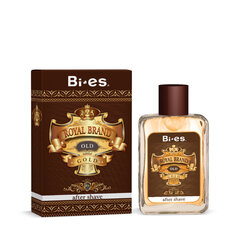 Raseerimisjärgne losjoon Bi-es Royal Brand Old Gold 100 ml hind ja info | Lõhnastatud kosmeetika meestele | kaup24.ee