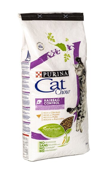 purina cat chow hairball