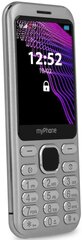 MyPhone Maestro, 64 MB, Dual SIM, Hõbe hind ja info | Mobiiltelefonid | kaup24.ee