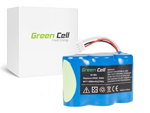 Green Cell Battery for Ecovacs D66 D68 D73 D76 D650 D660 D680 D710 D720 D730 D760 6V 4.5Ah hind ja info | Tolmuimejate akud | kaup24.ee