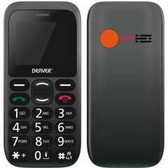 Mobiiltelefon Denver Bas-18300M, Dual SIM, Must hind ja info | Mobiiltelefonid | kaup24.ee