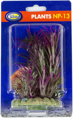 Aqua Nova plastikust taim 13cm hind ja info | Akvaariumi kaunistused | kaup24.ee