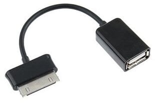 Adapter OTG - USB (Galaxy Tab 10.1"), 25cm hind ja info | Tahvelarvuti lisatarvikud | kaup24.ee