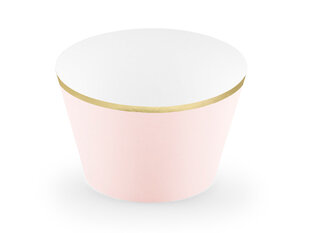 Muffinivormid Elegant Bliss 4,8 x 7,6 x 4,6 cm (1 pakk/ 6 tk) hind ja info | Ühekordsed nõud | kaup24.ee