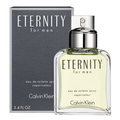 Tualettvesi Calvin Klein Eternity EDT meestele 15 ml hind ja info | Meeste parfüümid | kaup24.ee
