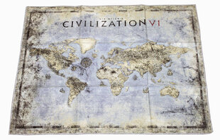 Sid Meier&#039;s Civilization VI - Cloth Map, 48cm x 36cm hind ja info | Fännitooted mänguritele | kaup24.ee