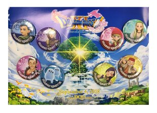 Dragon Quest XI: Echoes of an Elusive Age - Exclusive Pin Badges 8-Pack hind ja info | Fännitooted mänguritele | kaup24.ee