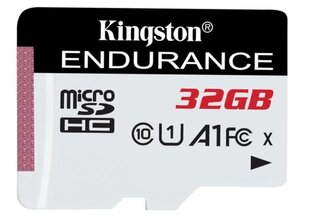 Kingston Endurance Micro SDCE 32GB hind ja info | Mobiiltelefonide mälukaardid | kaup24.ee
