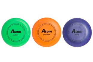 Discgolfi ketaste komplekt Atom Sports Frisbee Golf, 3 tk hind ja info | Vabaõhumängud | kaup24.ee