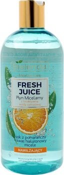 Niisutav mitsellaarvesi Bielenda Fresh Juice Orange 500 ml hind ja info | Näopuhastusvahendid | kaup24.ee