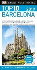 Top 10 Barcelona: 2019 hind ja info | Reisiraamatud, reisijuhid | kaup24.ee